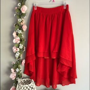 🌸High - Low Skirt